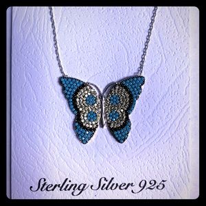 Evileye butterflies necklace